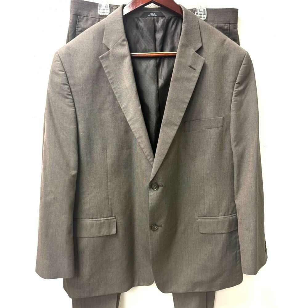 Haggar Brown Suit Timeless Professional Style